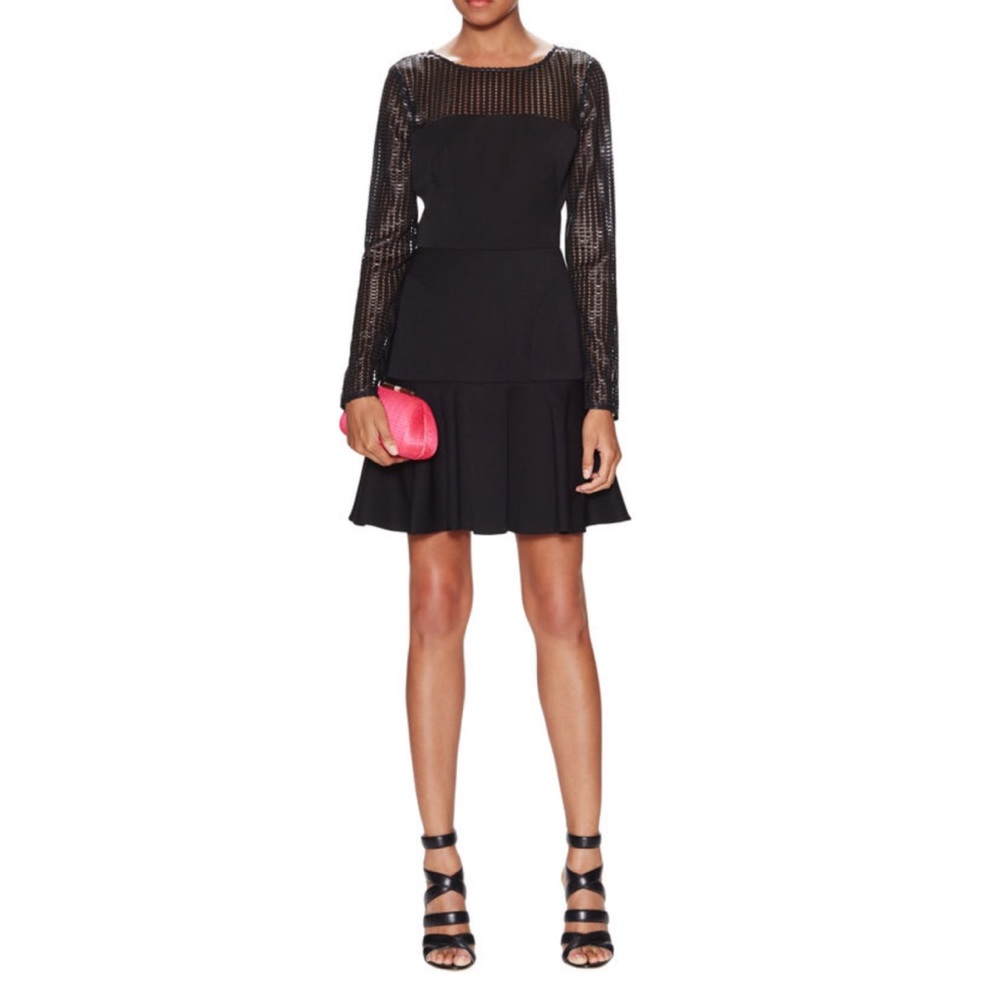 Black Halo Black Mini Dress